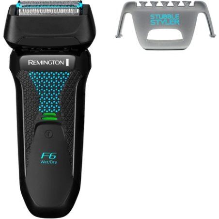 Remington F6 Aqua Wet & Dry Men's Electric Foil Shaver 100% Waterproof Pop Up Trimmer 60min Usage 90min Charge 5min