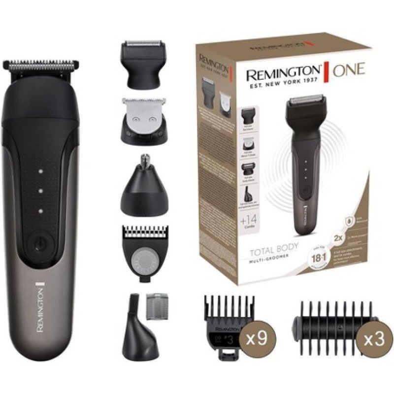 Remington 43319560100 tondeuse corps / rasoirs Noir, Gris