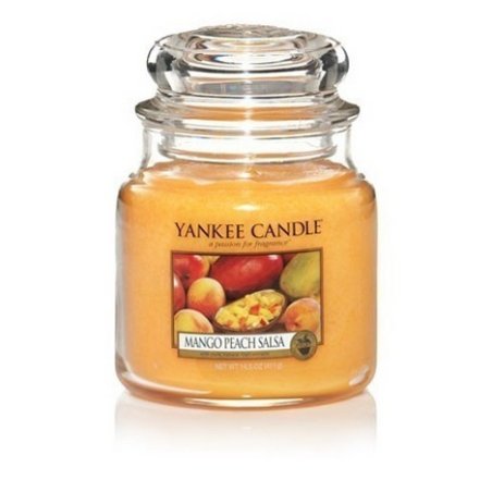 Yankee Candle Scented Candle Mango Peach Salsa Medium Jar