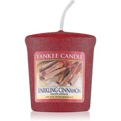 Yankee Candle Spicy Cinnamon Sparkling Cinnamon Votive Sampler, Plastic