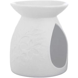 Yankee Candle Pastel Hues Flower Fragrance Lamp, Ceramic, White, 12.5 X 7.2 X 12.5 Cm