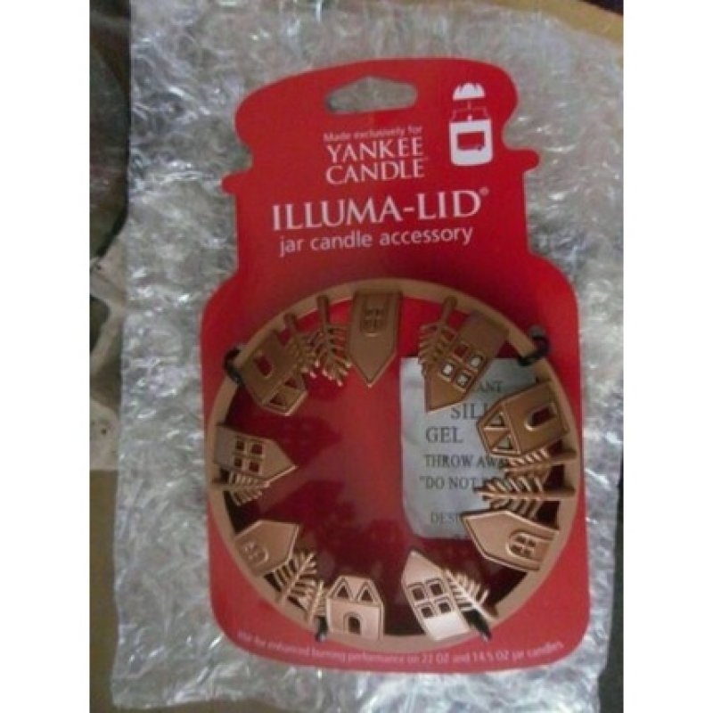 Yankee Candle Snowy Gatherings "Winter Village" Illuma-Lid Topper Bnoc Uk 2017