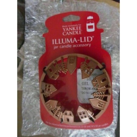 Yankee Candle Snowy Gatherings "Winter Village" Illuma-Lid Topper Bnoc Uk 2017