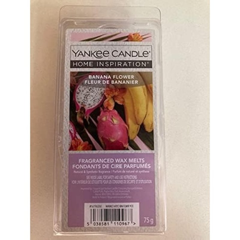 Banana Flower Wax Cubes Yankee Candle