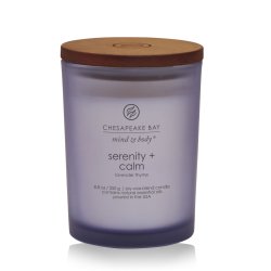 Chesapeake Bay Serenity & Calm bougie en cire Cylindre Violet