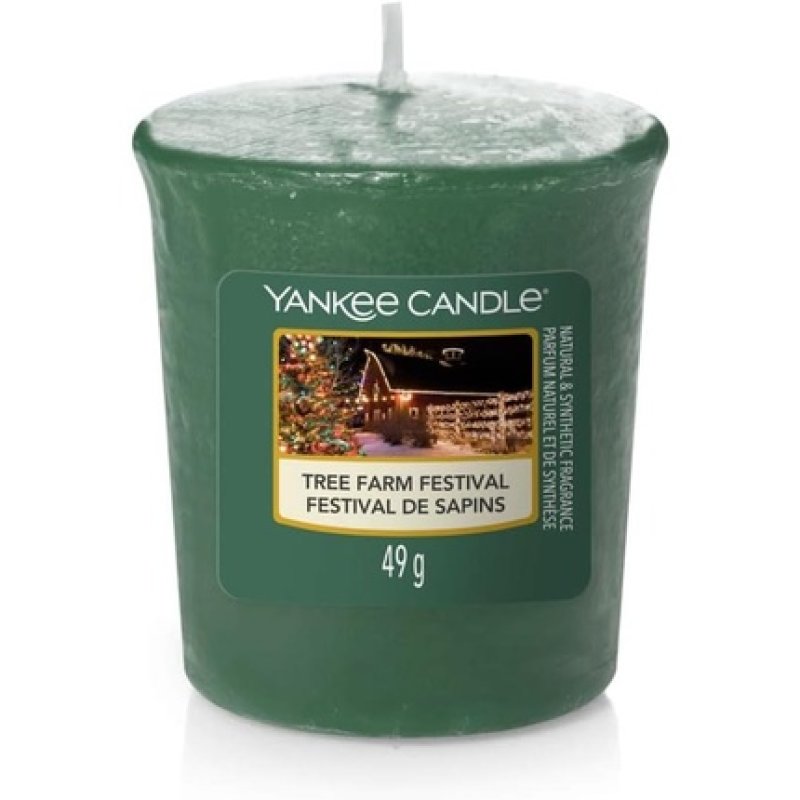 Yankee Candle Tree Farm Festival Votive Candle