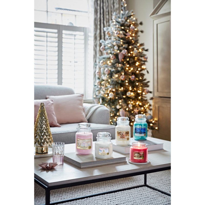 Yankee Candle Spun Sugar Fluries bougie en cire Rond Beige 1 pièce(s)