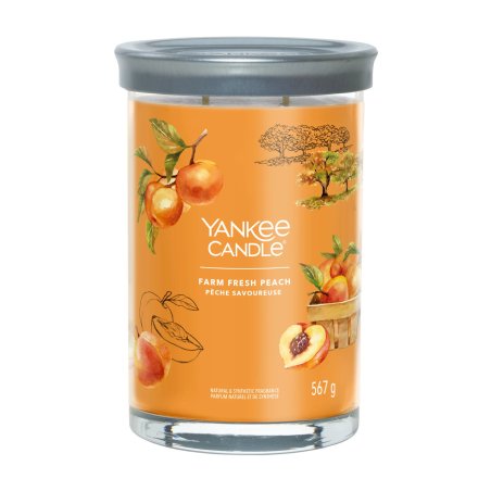 Yankee Candle Signature bougie en cire Cylindre Abricot, Pêche, Vanille Orange 1 pièce(s)
