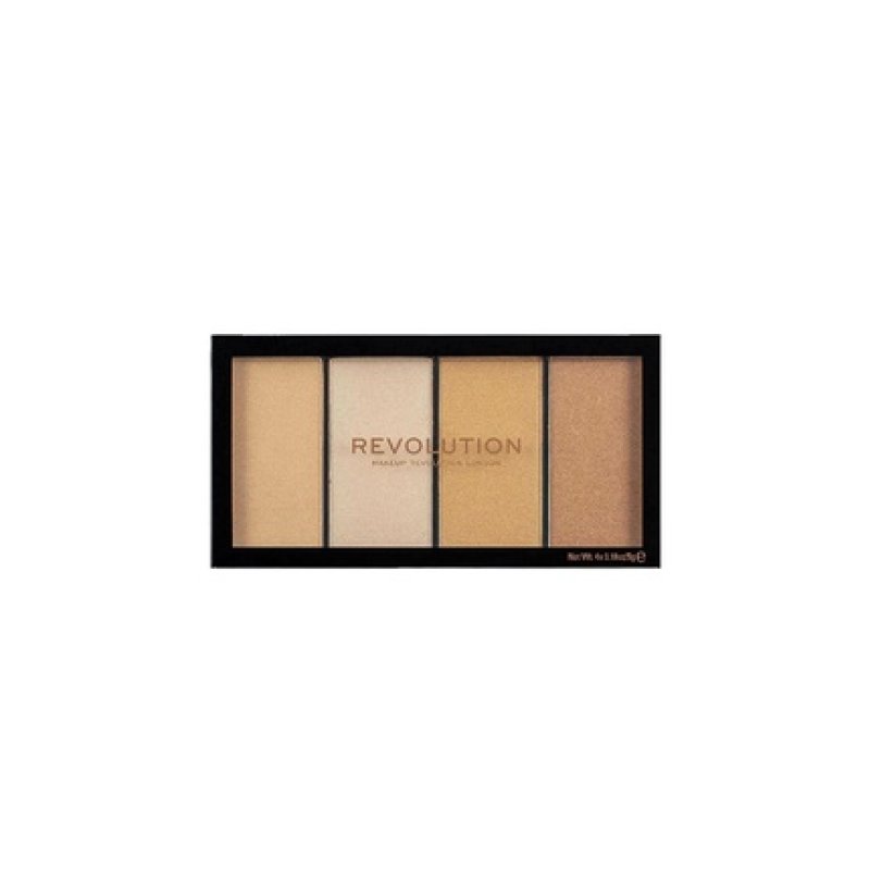 Revolution Reloaded Lustre Lights Warm Highlighter Palette