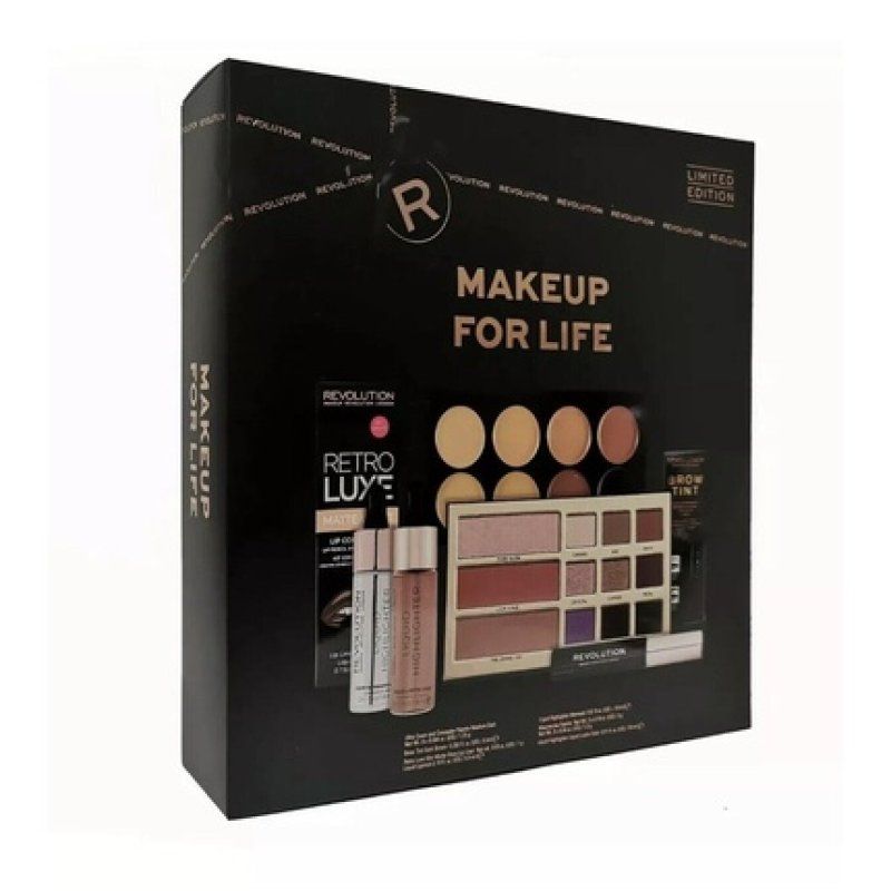 Revolution Make Up for Life Gift Set Limited Edition Beauty Box