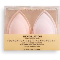 Makeup Revolution Conceal & Fix Setting Pink Sponges