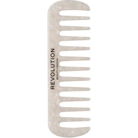 Natural Curl Wide Tooth Comb White