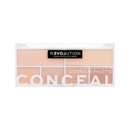 Makeup Revolution Conceal Me Concealer Contour Palette 112g - Fair