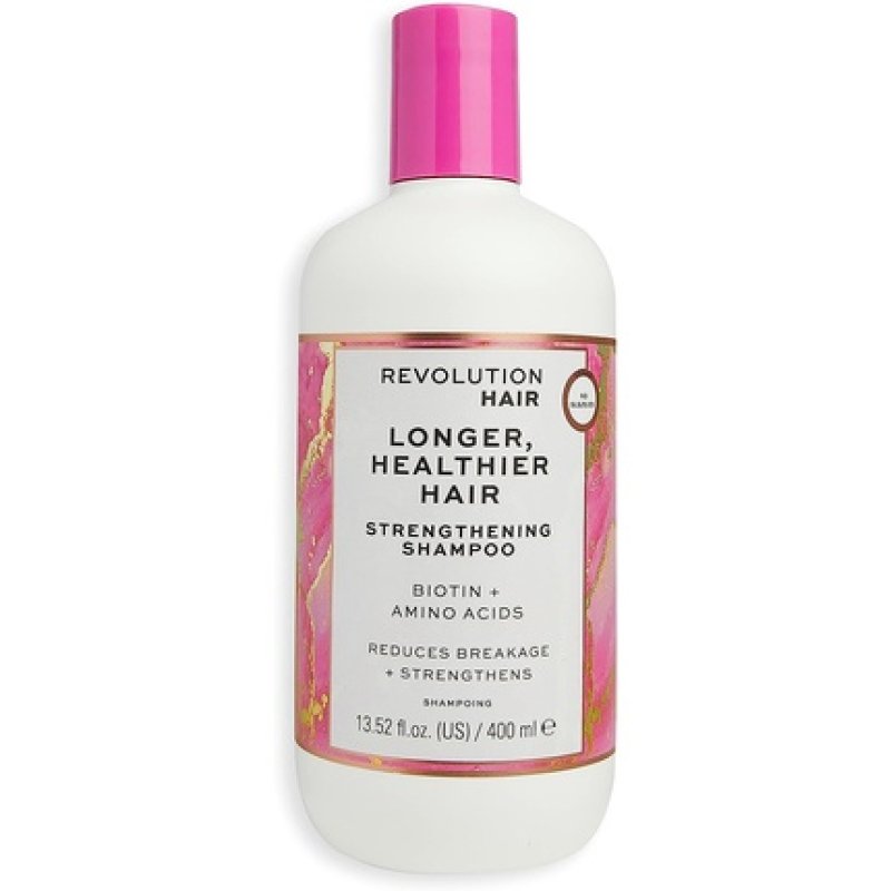 Revolution Haircare Longer Healthier Hair Shampoo Reduces Breakage Vegan & Cruelty-Free 400ml