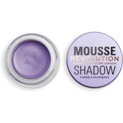 Makeup Revolution Mousse Shadow Creamy Colour for Cheeks and Eyes Whipped Lightweight Formula Cream-to-Powder Lilac 4g