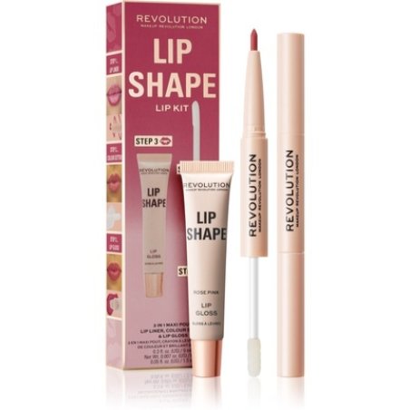 Makeup Revolution Lip Shape Kit - Rose Pink, 1 pc