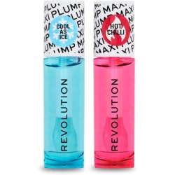 Revolution Beauty Maxi Plump Cool As Ice and Hot As Chilli Lip Set