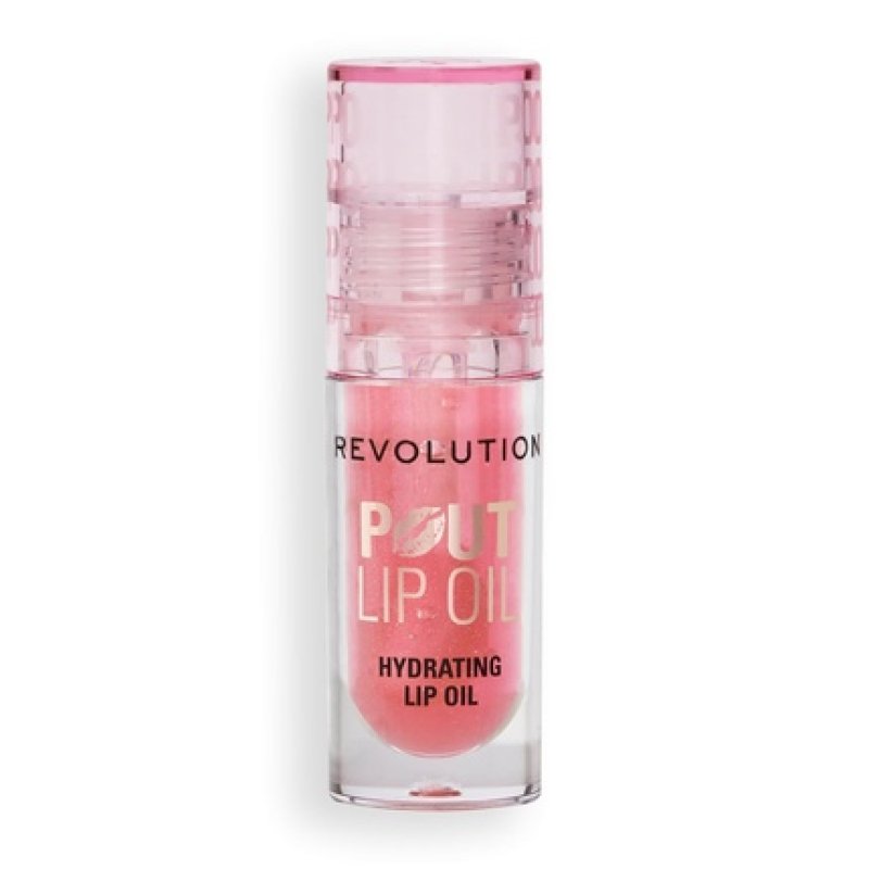 Revolution Pout Lip Oil Nourishing Tinted High Shine Non-Sticky