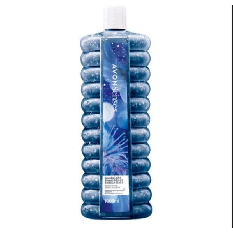 Avon Senses Bubble Bath Bathtub Bergamot Vanilla 1000ml New
