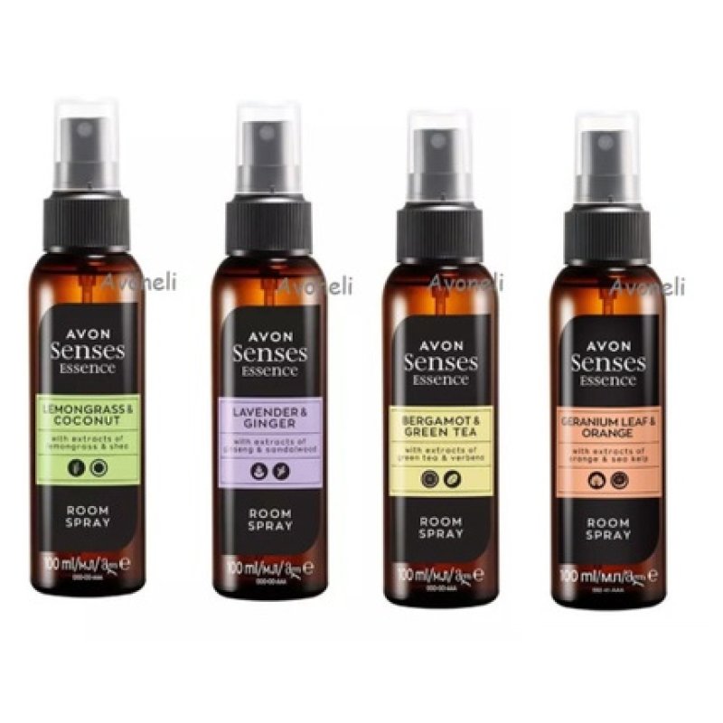 Avon Senses Essence Room Spray Free Choice Lavender, Bergamot, Lemongrass 100ml
