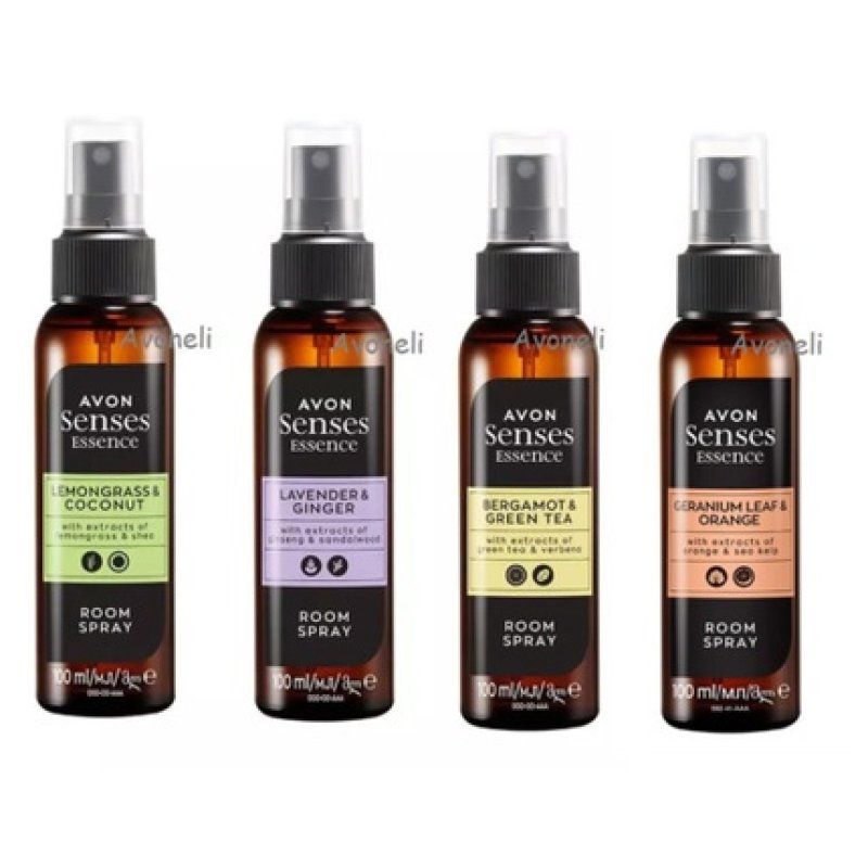 Avon Senses Essence Room Spray Free Choice Lavender, Bergamot, Lemongrass 100ml