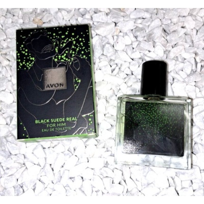 Avon Black Suede Real For Him Eau De Toilette Spray 30ml