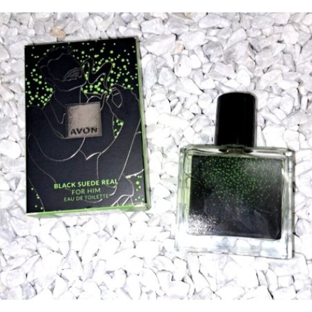 Avon Black Suede Real For Him Eau De Toilette Spray 30ml