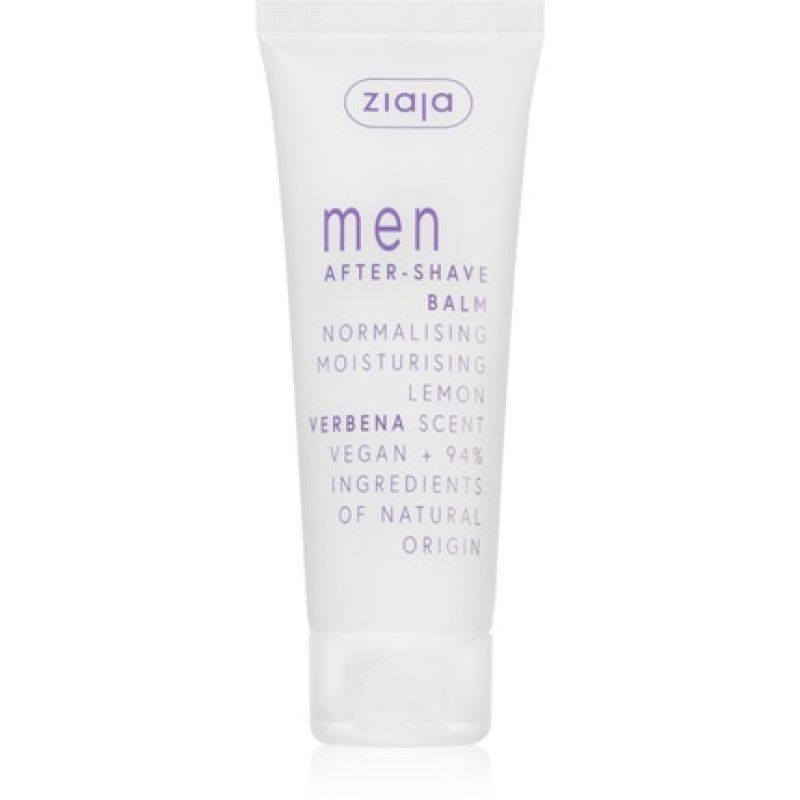 Ziaja Men Post-Shave Balm - Lemon Verbena, 80 ml