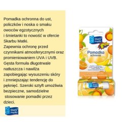 Mutterschatz Children's Lip Balm with Exotic Fruits and Cream Flavor