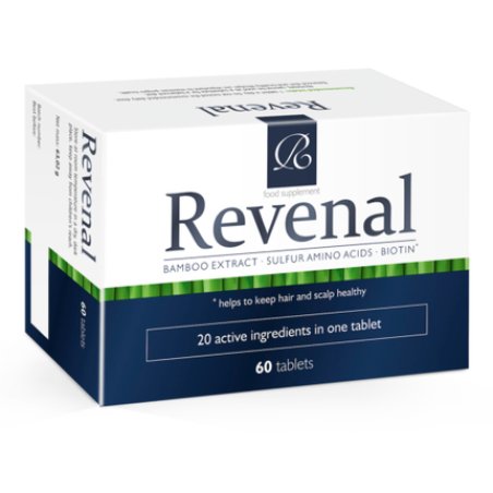 REVENAL Bamboo Biotin Hair Skin Nails 60 Tablets