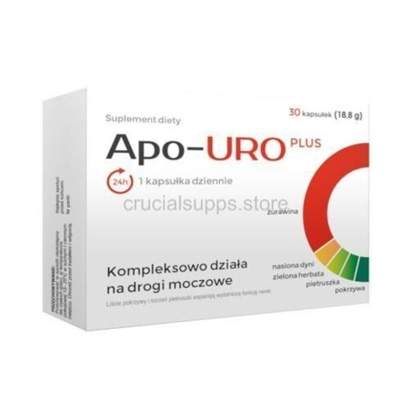 Apo-Uro Plus 30 Capsules - Pack of 2