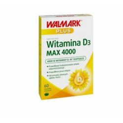 Vitamin D3 Max 4000 IU 60 Capsules - Immunity Healthy Bones Teeth Immune System