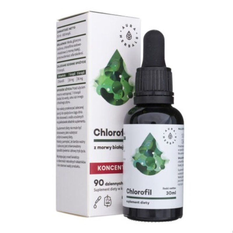 Aura Herbals White Mulberry Chlorophyll 30ml