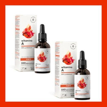 Vitamin A FORTE MCT Drops 50/100/150ml High Dose Vitamins Coconut Oil