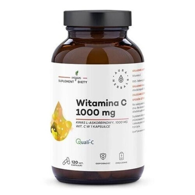 Aura Herbals Vitamin C 1000mg 120 Capsules