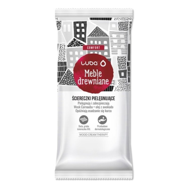 Luba Cleaning Wipes For Wooden Furniture - 32 Pieces