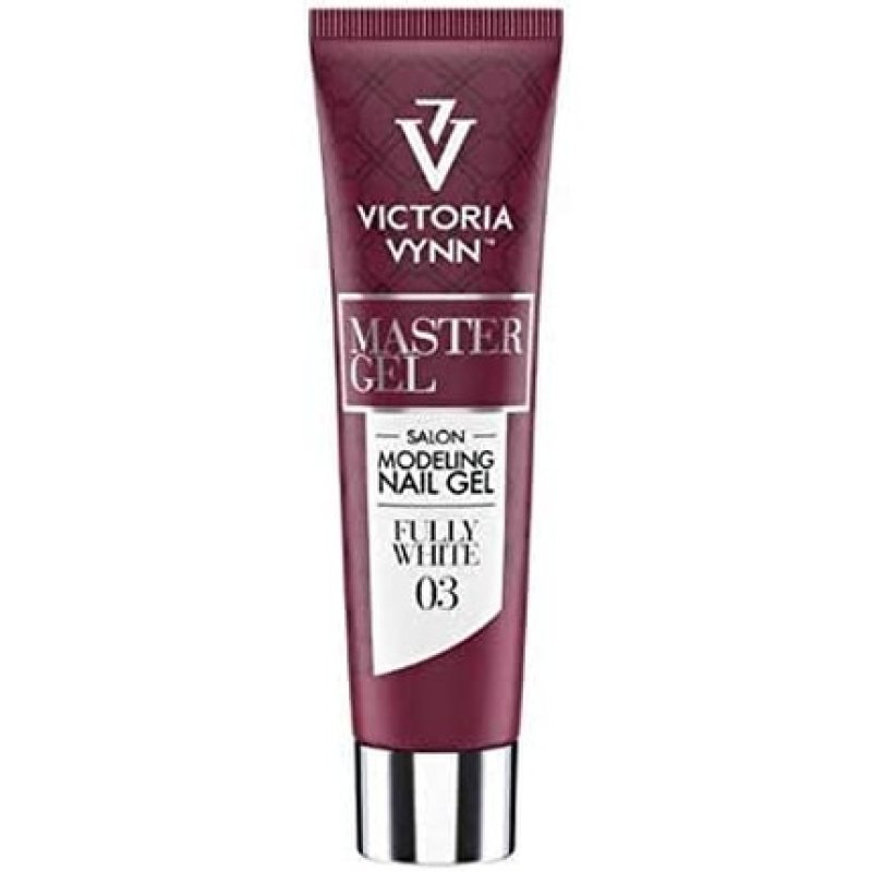 Victoria Vynn Master Gel UV LED Modeling Acrylic Builder 60g 03 Fully White