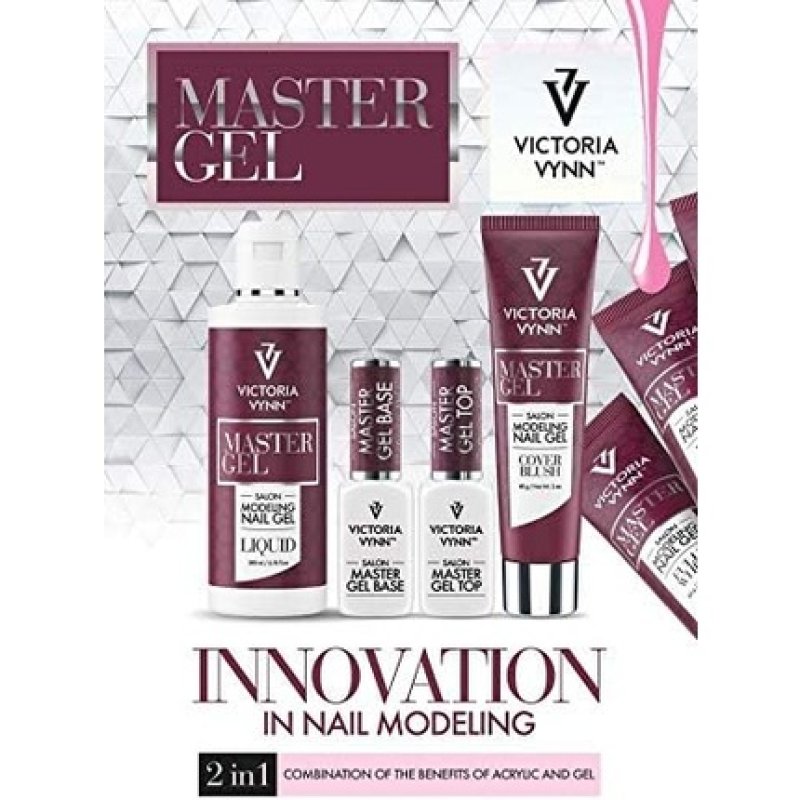 Victoria Vynn Master Gel Liquid Salon Modeling Nail Gel 200ml Manicure Nails