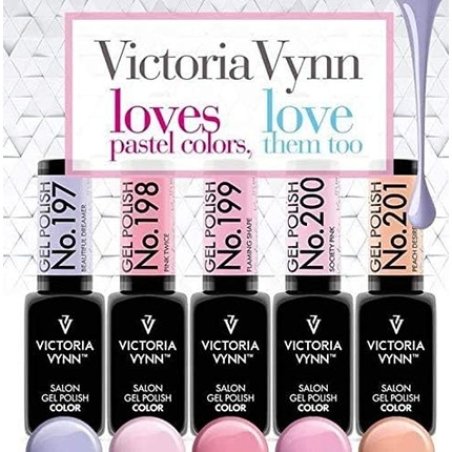 Victoria Vynn UV Led Nail Gel Polish Color Pastel Hybrid Manicure Soak Off 8ml Pink Twice 198