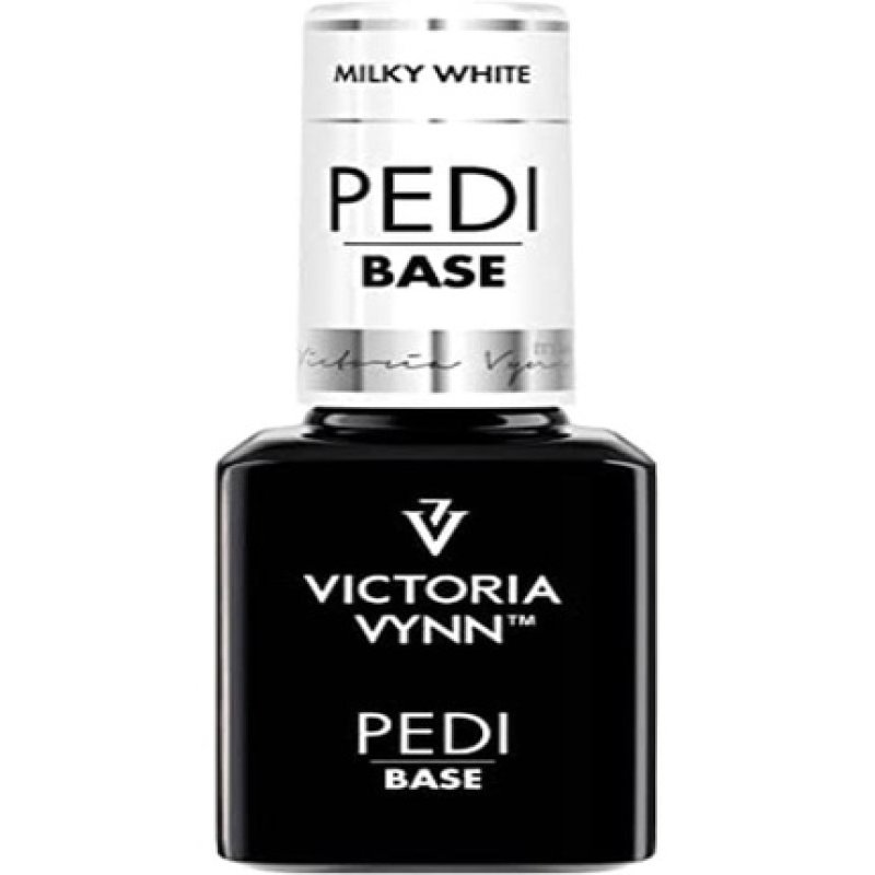 Victoria Vynn Pedi Base UV Led Hybrid Gel Nail Polish NEW LARGE SIZE Milky White 15ml