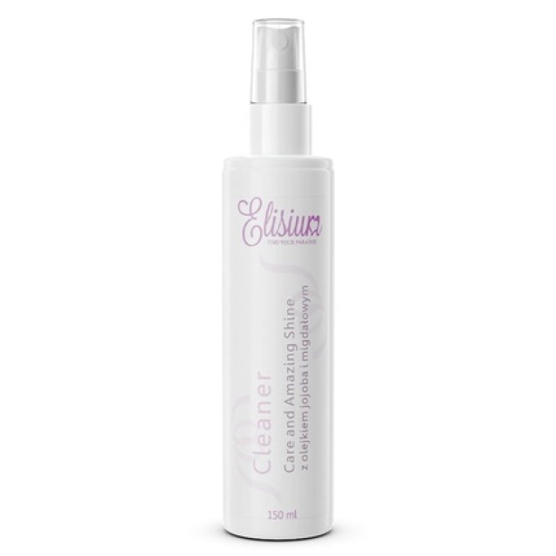 Elisium Cleaner Care & Amazing Shine Nail Degreasing Liquid With Jojoba And Almond Oil 150ml