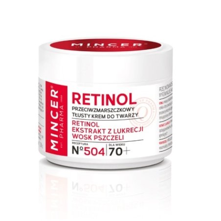 Mincer Pharma Retinol 50 Anti-Wrinkle Cream For Face 504 50ml
