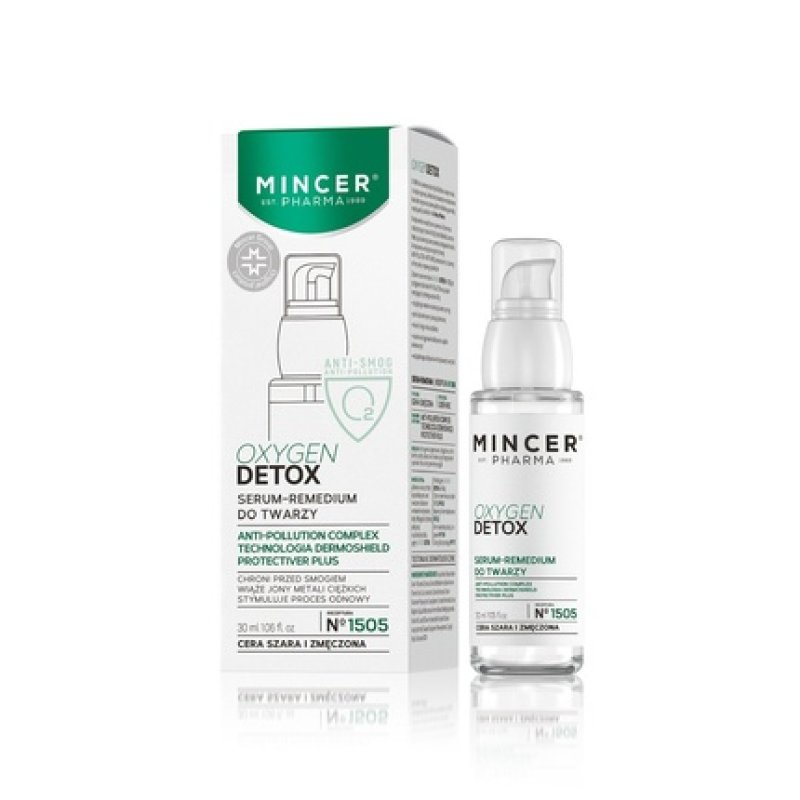 Mincer Pharma Oxygen Detox Serum - Face Remedy No.1505 30ml
