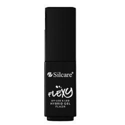Silcare Flexy Hybrid Gel Nail Polish Flash Light Blue 4.5g