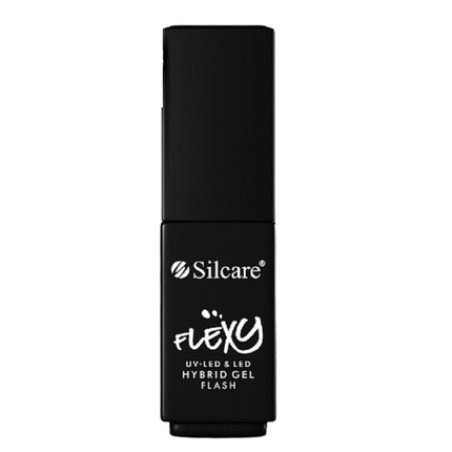 Silcare Flexy Hybrid Gel Nail Polish Flash Light Blue 4.5g