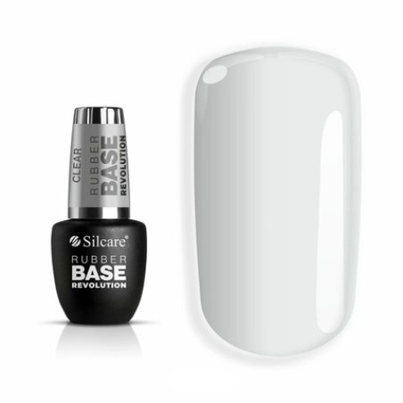 Silcare Rubber Base Revolution Rubber Nail Base Clear 9ml