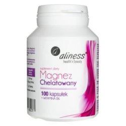 Aliness Chelated Magnesium Vitamin B6 100 Capsules