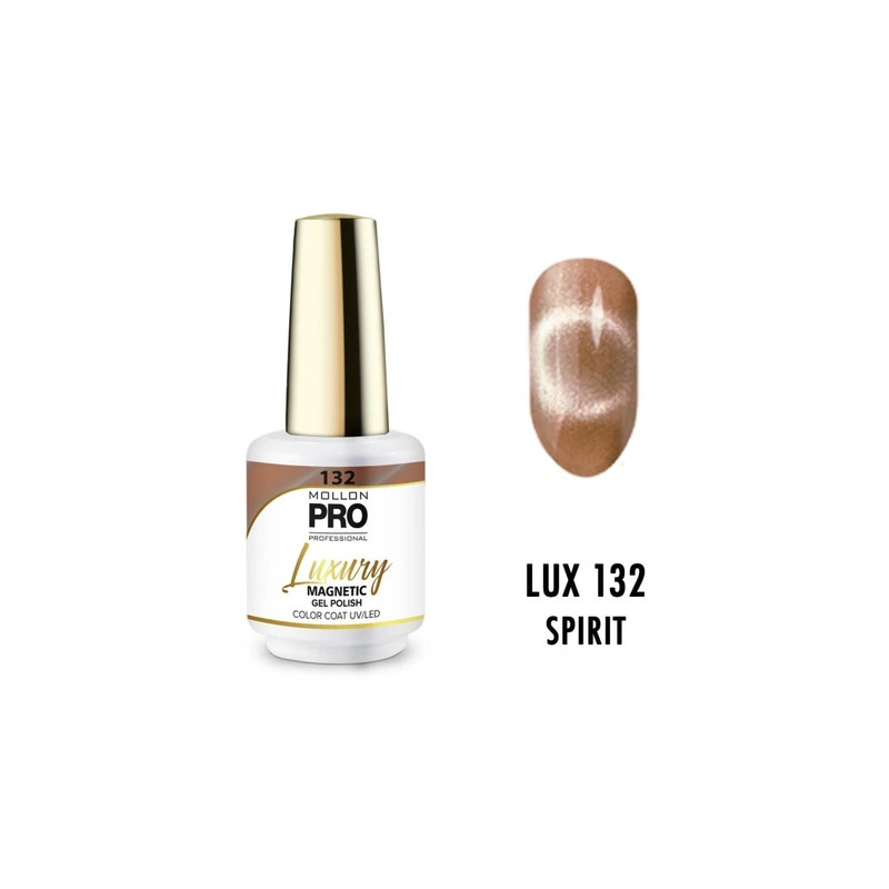 Mollon Pro Mol Luxury 132 Magnetic - Semi-Permanent Nail Polish