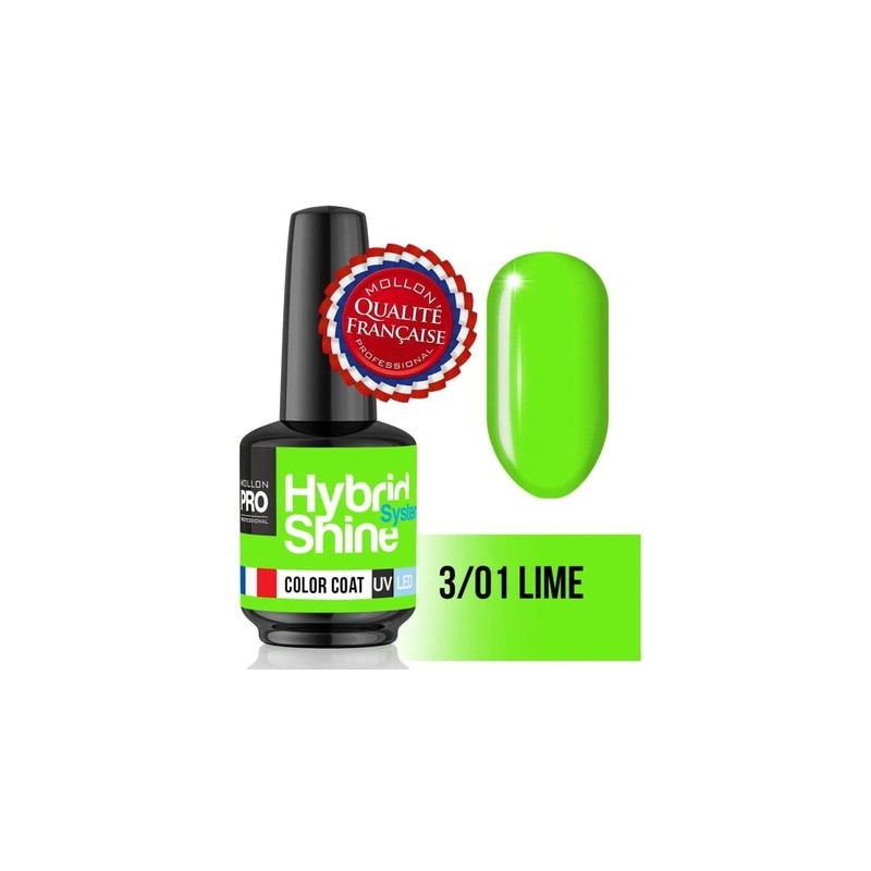 Mollon Pro Mol Hss 3/01 - Semi-Permanent Hybrid Shine Nail Polish
