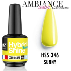 Mollon Pro Mol Hss 346 Ambiance Neon - Semi-Permanent Hybrid Shine Nail Polish
